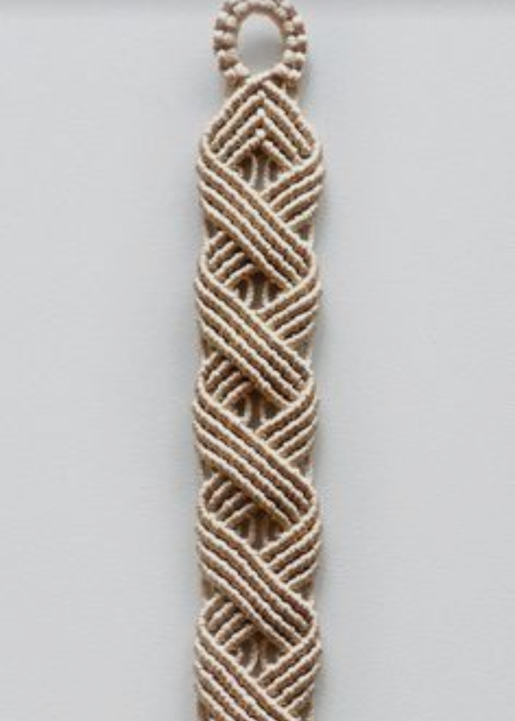 Cinturones en macrame